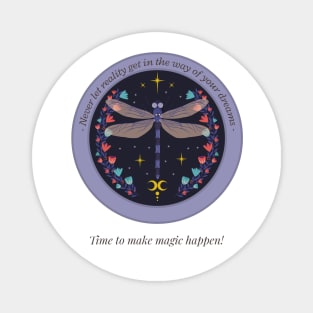 Dragonfly Dreamer - Dreams Magnet